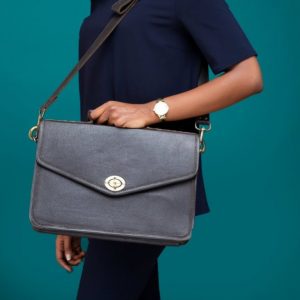 Nyandia Leather Briefcase
